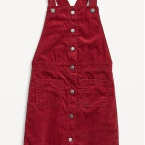 Old Navy Red Corduroy Kids Dress